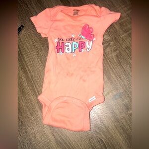 Pink Newborn onesie💕